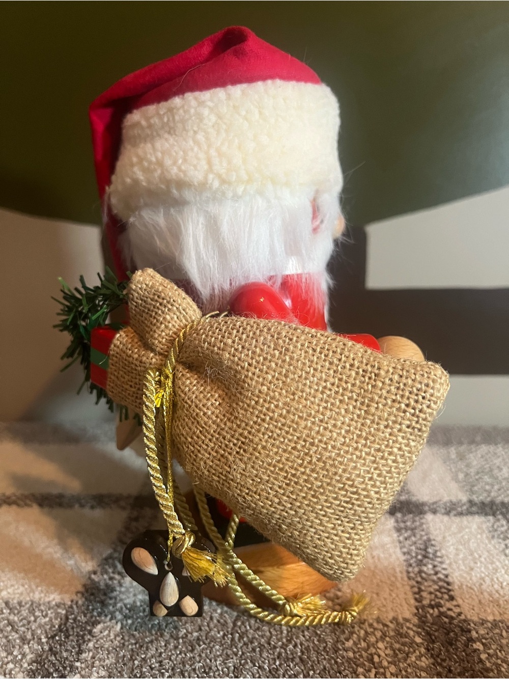 Steinbach Troll Santa Nutcracker Figurine with Faux Fur Hat - Model S1505 - Picture 8 of 9